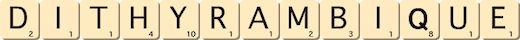 dithyrambique dithyrambique