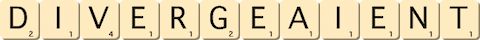 divergeaient