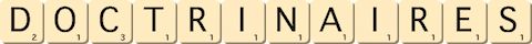 doctrinaires doctrinaires