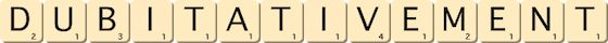 dubitativement dubitativement