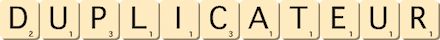 duplicateur duplicateur