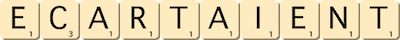 ecartaient ecartaient