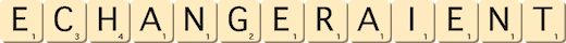 echangeraient echangeraient