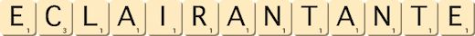 eclairant--ante