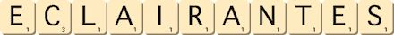 eclairantes eclairantes