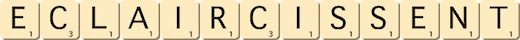 eclaircissent