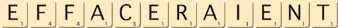 effaceraient effaceraient