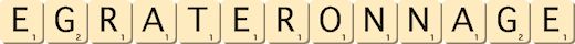egrateronnage