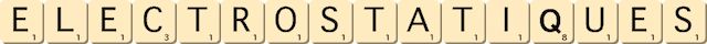 electrostatiques electrostatiques