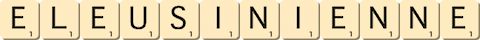 eleusinienne eleusinienne