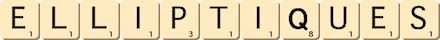elliptiques elliptiques