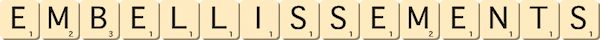 embellissements