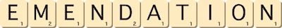 emendation