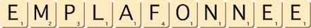emplafonnee