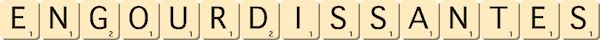engourdissantes