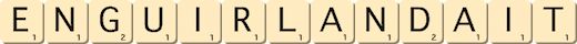 enguirlandait enguirlandait