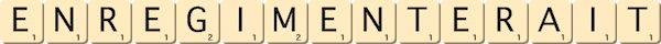 enregimenterait