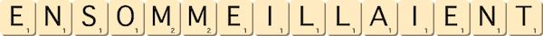 ensommeillaient ensommeillaient