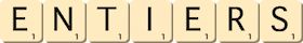 entiers entiers