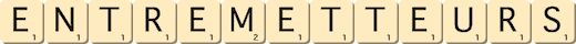 entremetteurs entremetteurs