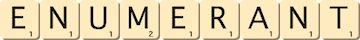 enumerant enumerant