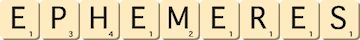 ephemeres ephemeres
