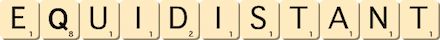 equidistant equidistant