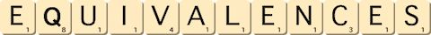 equivalences equivalences