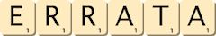 errata