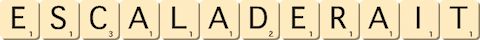 escaladerait escaladerait