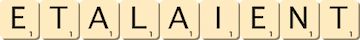 etalaient etalaient