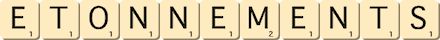etonnements etonnements