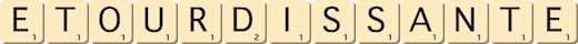 etourdissante etourdissante