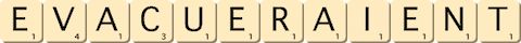 evacueraient evacueraient