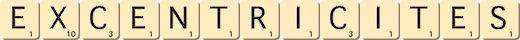 excentricites excentricites