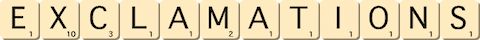 exclamations