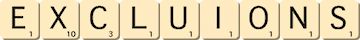 excluions excluions
