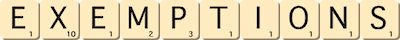 exemptions