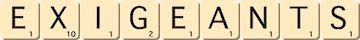 exigeants exigeants