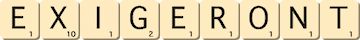 exigeront exigeront