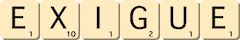 exigue exigue