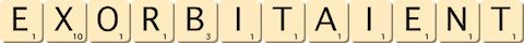 exorbitaient exorbitaient