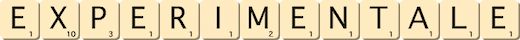 experimentale experimentale