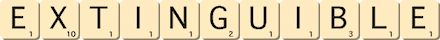 extinguible