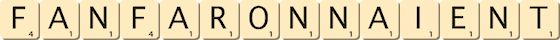 fanfaronnaient