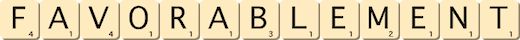 favorablement favorablement