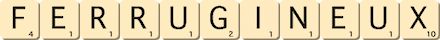 ferrugineux ferrugineux