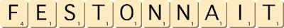 festonnait