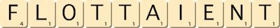 flottaient flottaient