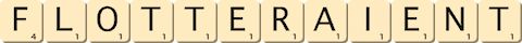 flotteraient flotteraient
